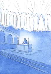 All who pray sincere prayers, during the Holy Sacrifice of the Mass, are praying through Christ, and with the Saints of Heaven.