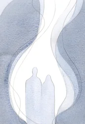 As I prayed, in communion with Christ and His Mother, my little flame of prayer was part of the great flame, ascending