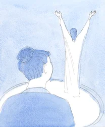 As soon as I had received Christ in Holy Communion, I was shown by Christ that He stood within my soul