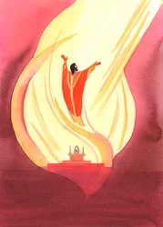 At Mass, even amidst shouts and noise and irreverence, nothing can detract from the majesty and dignity of the tremendous Sacrifice of Christ, offered to the Father, in the Holy Spirit