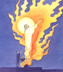 At Mass We Pray with Christ Who Reaches Out to the Father in the Burning Love of the Holy Spirit
