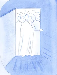 At This Shrine, the Door of Heaven Was Flung Open, Heaven