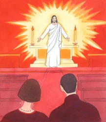 Christ asked me to say: 