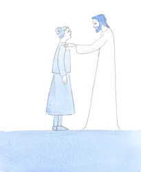 Christ assured me that minor failings are like dust on a suit as we approach Him for Communion
