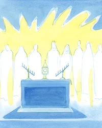 Christ loves to bring His friends refreshment and new courage through His Real Presence in the Blessed Sacrament