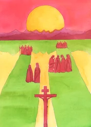 Christ saw, from the Cross, a crowd of onlookers: the puzzled, the curious, the hostile and the sympathetic