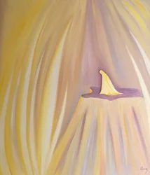 Even the Virgin Mary, whose holiness is honoured by the Angels, bows low before the Father in reverent worship