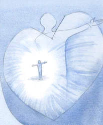 He showed me that we have only the heart to give Him; it is the only treasure we can carry to Heaven, full of His life