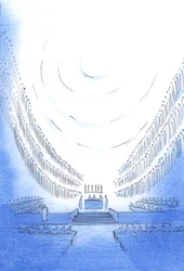 In the cathedral, at an ordination Mass, the Father revealed something of His majesty and glory, amidst the saints, 2003