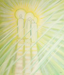 Jesus gives great power of intercession to Our Lady and St Joseph, and to all who pray for others in his name