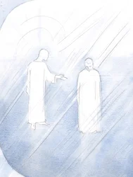 Jesus honors St Joseph His foster-father and asks us to admire his virtues and ask for his prayers