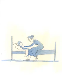 Just as a kind mother rarely scolds a child if he is unwell, or worried about his school exams, so Christ is especially tender and helpful towards us when He sees us struggling to cope with special trials