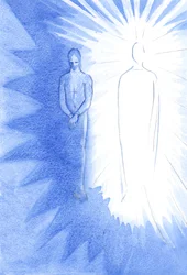 Keep in mind two things about Christ; in His body, He suffered and died for you; Risen and alive now, He longs to guide and feed you, 2001