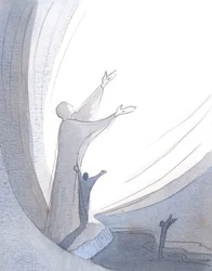 Prayer with Christ is glorious and effective, but without Him it is like calling out into the dark.