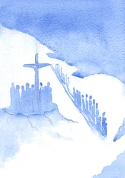 Some turn their backs and ignore the work which Christ does for their salvation; they demonstrate their indifference to His Sacrifice