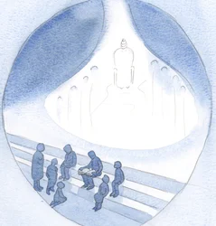 The light of Christ pours through the ministry of the Pope and bishops in union with him, and without it we cannot fully understand the Scriptures or the Christian message