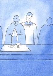 We can try to act towards Christ as this priest acted towards His bishop: alert, and willing at all times to be of service