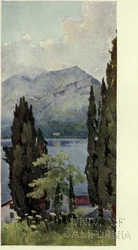 Monte Crocione, Lago di Como, Illustration from 