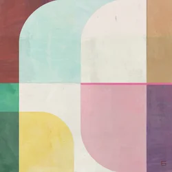 Colorful Geometric Arches