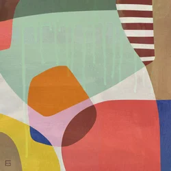 Overlapping Color Shapes