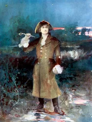 Fred Terry in Change Alley, c1902