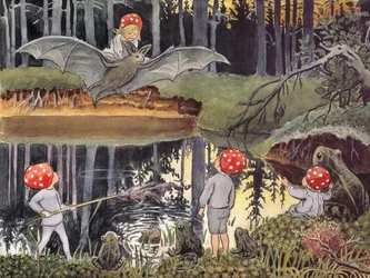 The Tomte Children The Bat