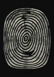 Distressed Concentric Rings