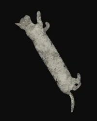 Elegant Stretching Cat