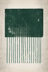 Forest Green Vertical Abstract
