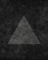 Geometric Maze Triangle