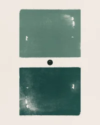 Green Abstract Geometry