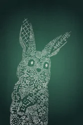Intricate Doodle Rabbit