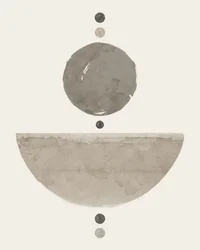 Muted Geometric Balance