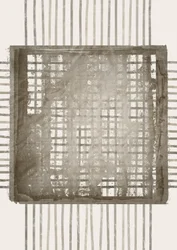 Muted Grid Abstract
