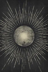 Vintage Sunburst Rays