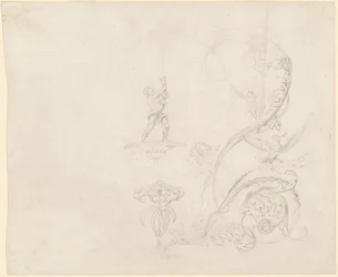 Studies of Fountain Decorations