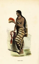 Woman of the Pampas Lowlands, Argentina