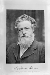 Portrait of William Morris, ca 1887