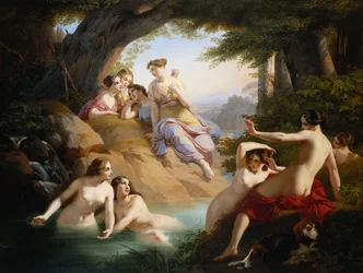 Diana and Nymphs Bathing