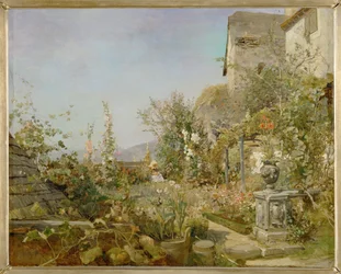 Garden with Flowers in Weissenkirchen