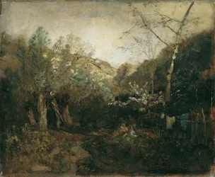 Scene near Haslau on the Danube