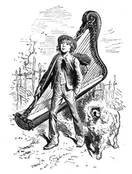 Illustration by Emile Bayard for Hector Malot