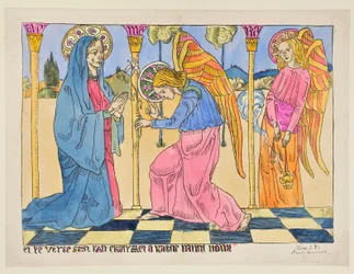Annunciation: And the Word became flesh and dwelt among us