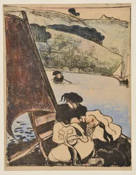 Bretons in a Boat on the Aven