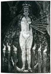 Illustration for Poems by Charles Baudelaire (1821-67)