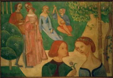 In a Park in Old Times