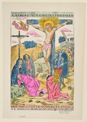 The Cross with the Holy Women: My soul has been pierced by a sword