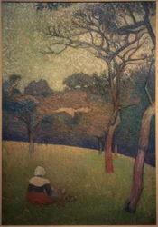 Seated Breton Woman