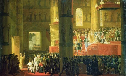 The Coronation of the Empress Maria Fyodorovna