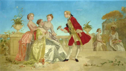 A Visit to his Fiancee